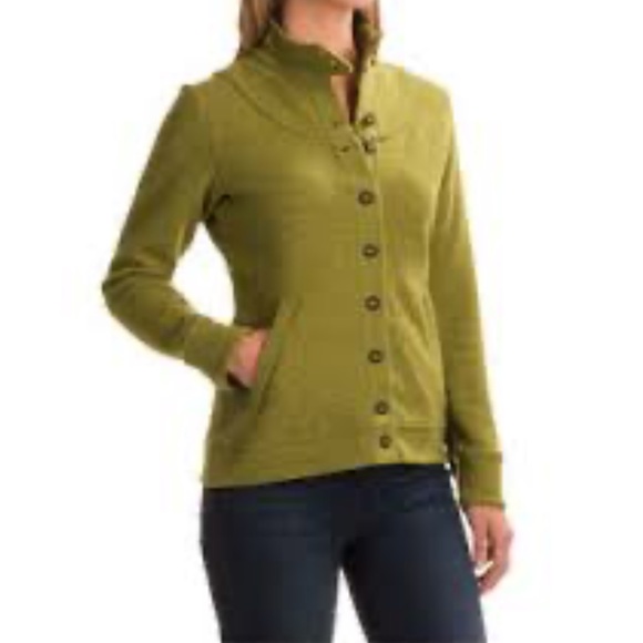 ibex Jackets & Blazers - IBEX CARRIE MERINO WOOL BUTTON UP JACKET